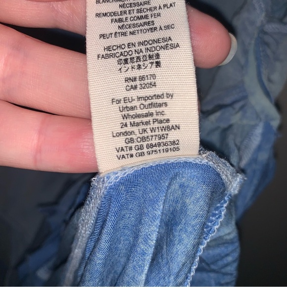 Free People Uptown Ruffle Tank Top M - Picture 7 of 10